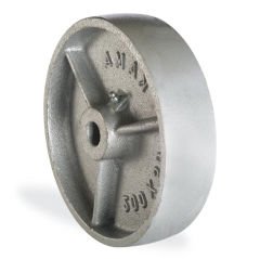 KAMA 55X25 DDB Pik Döküm Kasnaklı, Pik Döküm Sırtlı, Kendinden Burçlu, Yedek Döküm Teker 55 mm Çap