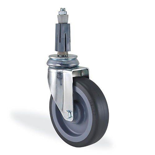 KAMA 2825MTB100 Kare Soket Bağlantılı, Döner Maşa, Termoelastik Sırtlı, Kendinden Burçlu Teker, Soketli Teker 100 mm Çap 30 ADETLİK PAKET